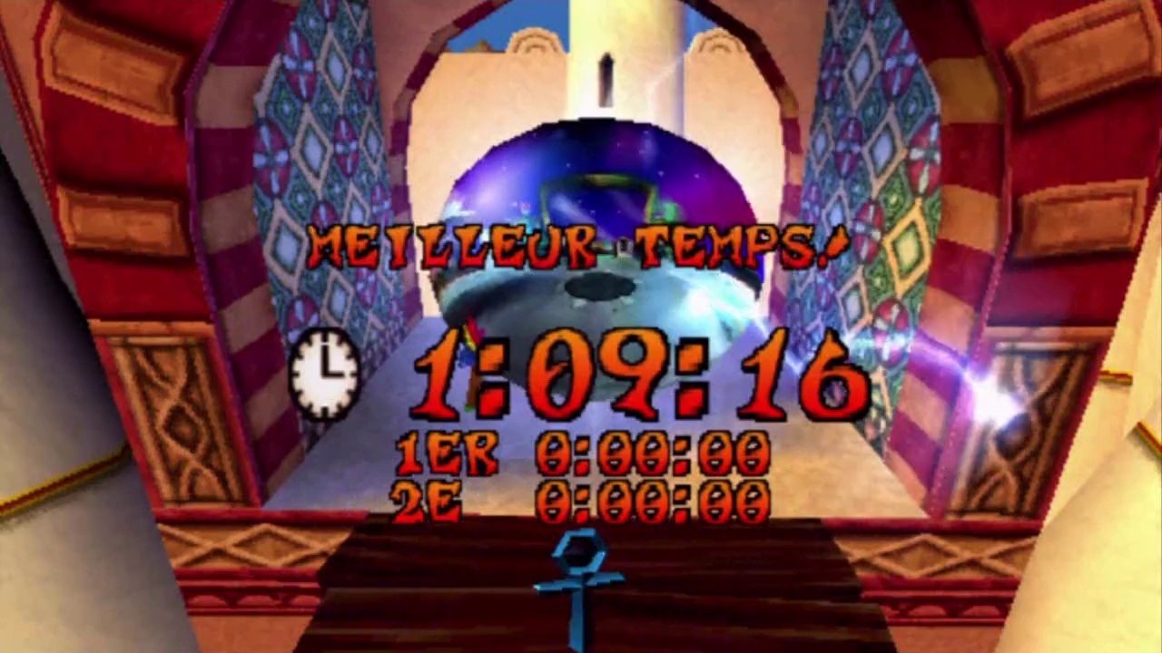 Crash Bandicoot 3 : Warped - Contre-la-montre de la 2ème zone-temps