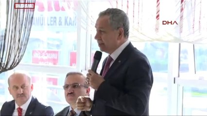 Arınç'tan rehine açıklaması