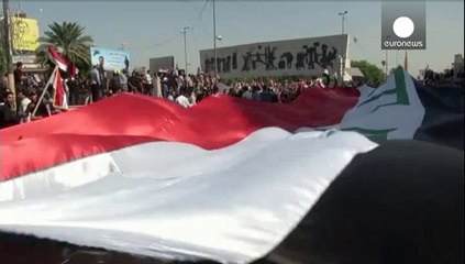 ABD'nin IŞİD müdahalesi Irak'ta protesto edildi