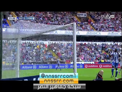 هدف #ريال_مدريد الاول ضد #ديبورتيفو 1-0 | #رونالدو