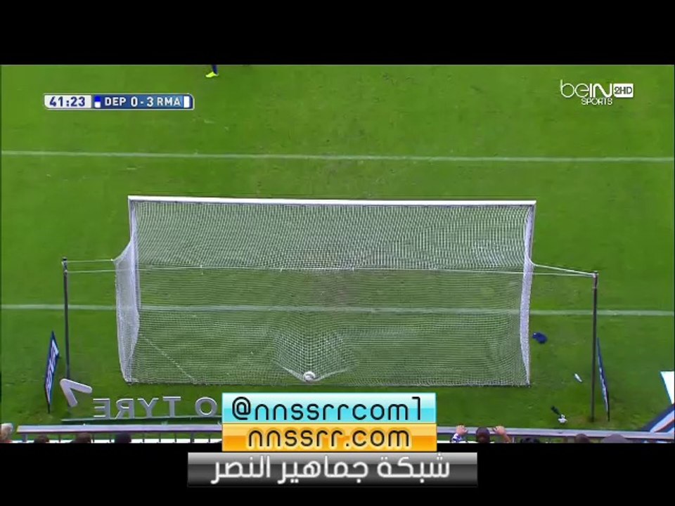 هدف #ريال_مدريدالثالث ضد #ديبورتيفو 3-0 | #رونالدو
