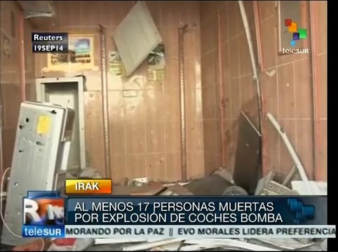 Atentados coches bomba en Irak dejan 17 muertos