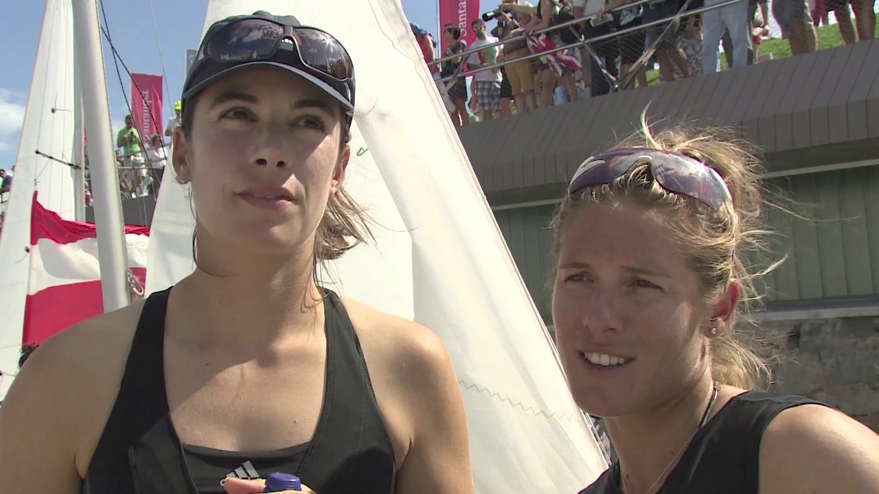 Medal Race 470 Femmes ISAF Worlds Santander 2014
