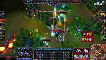 S4WC Day 3 - ahq vs SSW - Group A - League of Legends