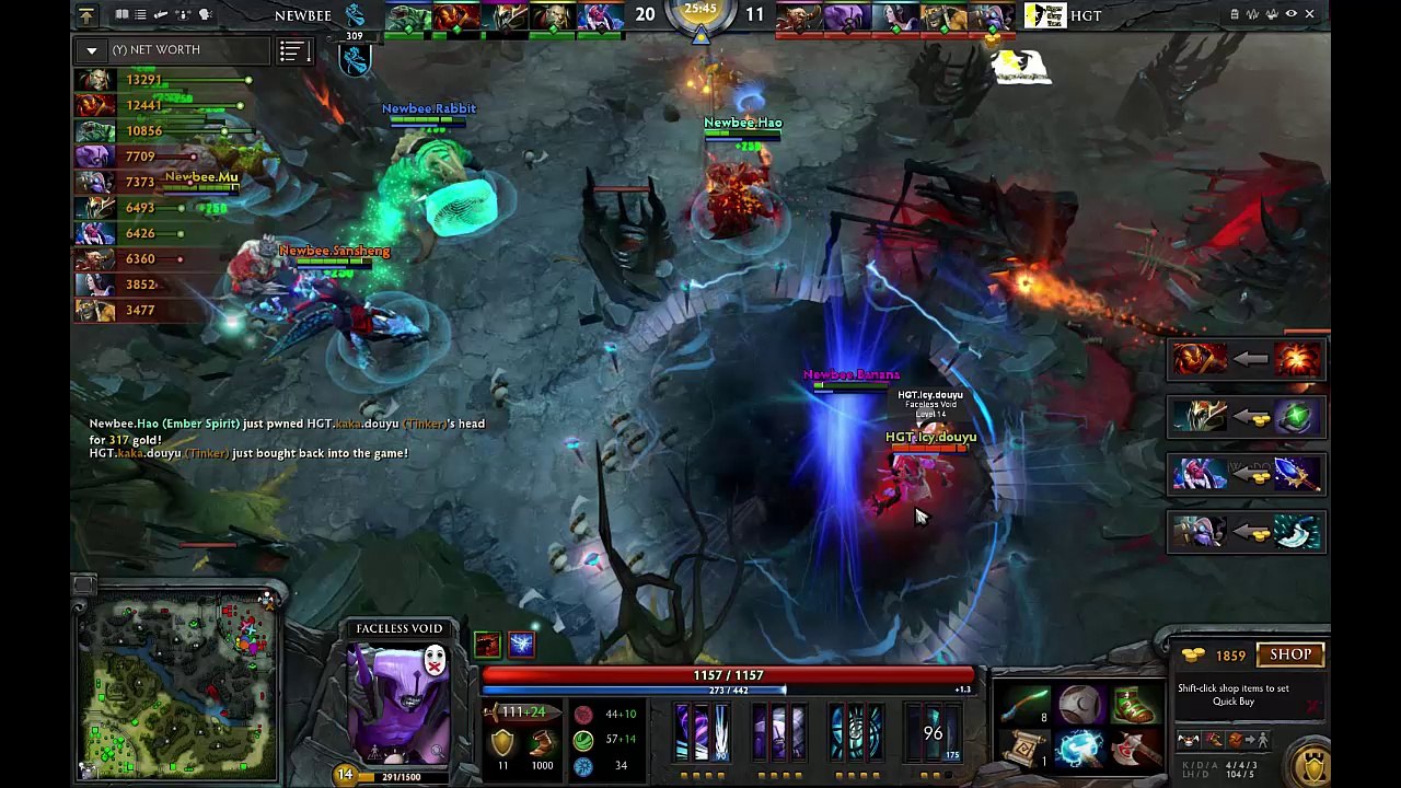 NewBee vs. Hyper Glory Team 15.09.2014