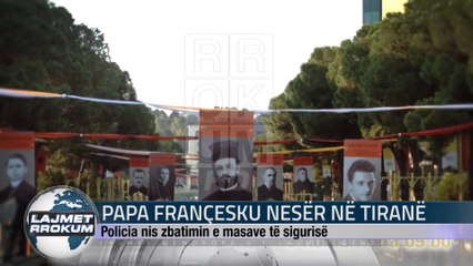 PAPA FRANCESKU NESER NE TIRANE