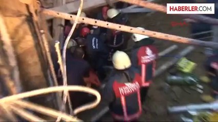 Kağıthane'de Bir İnşaatta Göçük