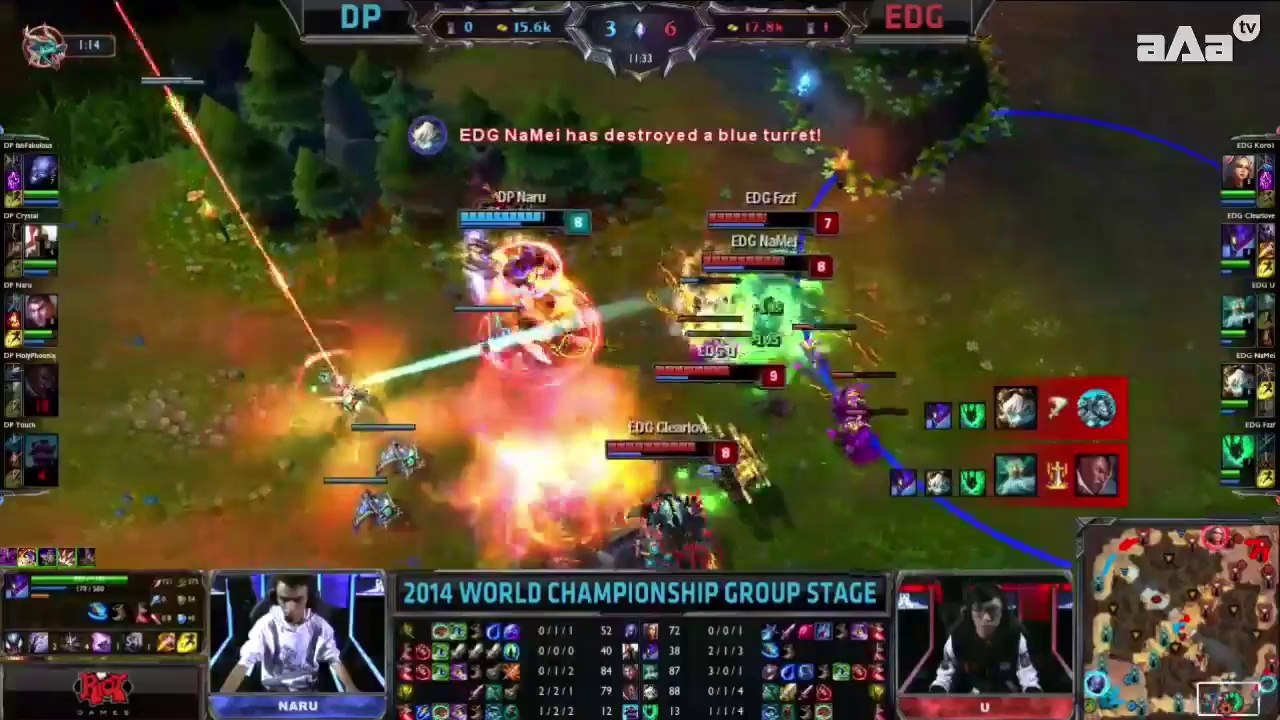 S4WC Day 3 - DP vs EDG - Group A - League of Legends