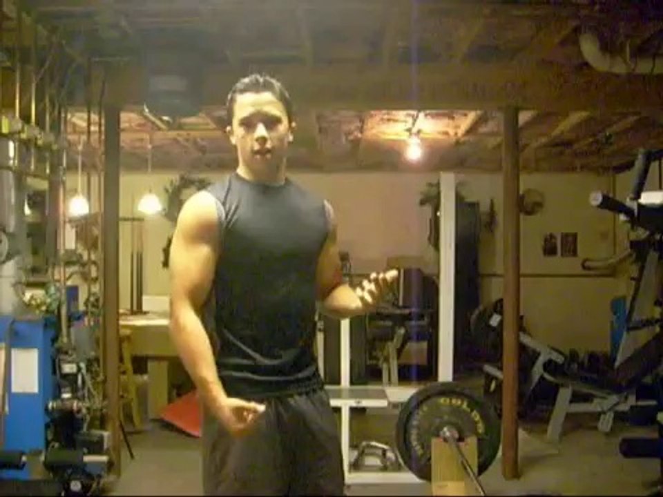 Teen Bodybuilder - Nick Wright - POWER Bicep Curls _HEAVY_