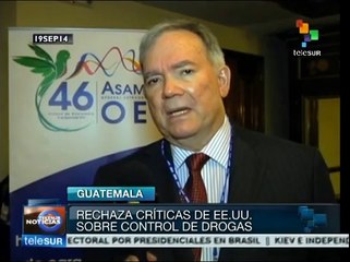 Va OEA por medidas integrales contra el narcotráfico