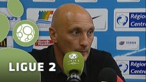 Conférence de presse Tours FC - US Orléans (4-3) : Olivier PANTALONI (TOURS) - Olivier FRAPOLLI (USO) - 2014/2015