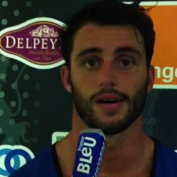 Itw Jean Baptiste Dubié après match SMR - USM