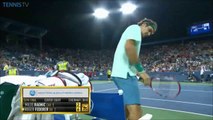 Roger Federer Vs Milos Raonic SF Cincinnati 2014 (Highlights HD)