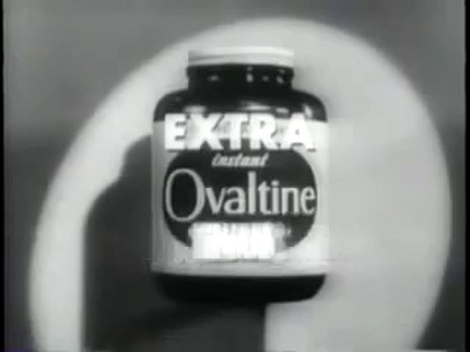 1955 OVALTINE COMMERCIAL ~ ATHLETE FLORENCE CHADWICK ENGLISH CHANNEL SWIMMER