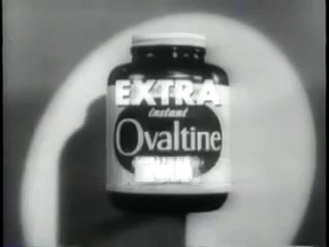 1955 OVALTINE COMMERCIAL ~ ATHLETE FLORENCE CHADWICK ENGLISH CHANNEL SWIMMER