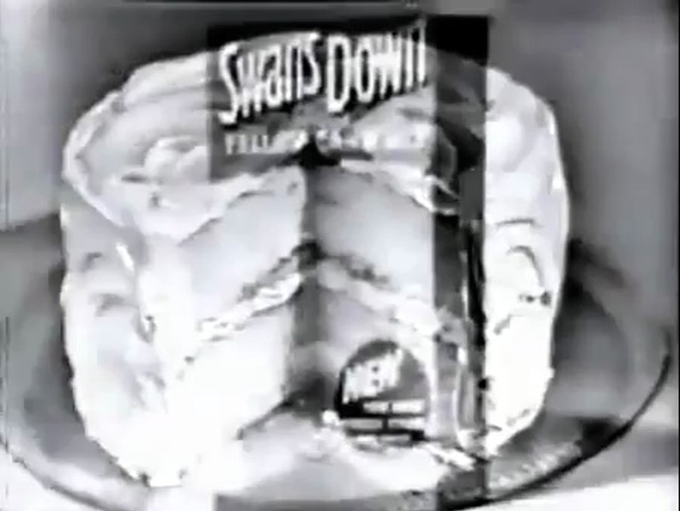 1954 SWANS DOWN CAKE MIX COMMERCIAL