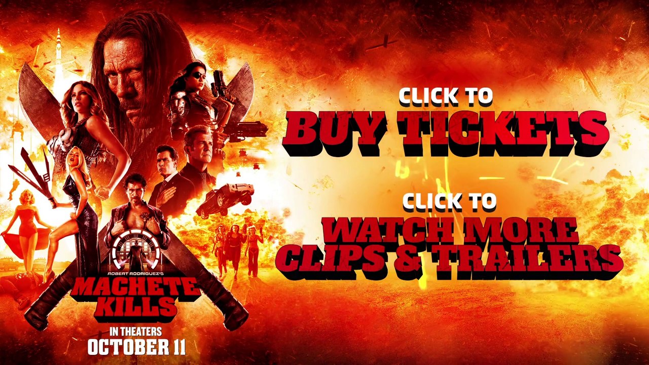 Machete Kills Official Trailer #2 (2013) - Jessica Alba, Charlie Sheen