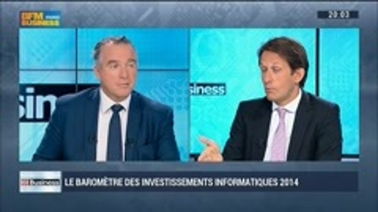 Les entreprises relancent-elles leurs investissements en informatique ?: Yves Bernaert et Matthieu Camus, dans 01Business – 20/09 1/4