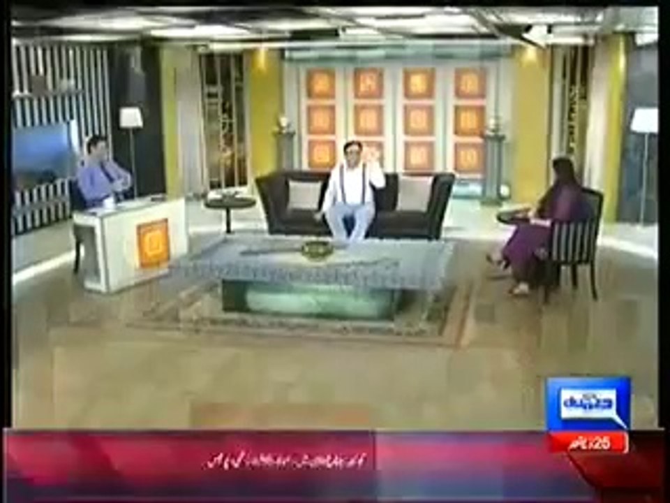 Dunya News Hasb e Haal -20th September 2014(20-9-2014) with Aizi Full Comedy Show On Dunya News