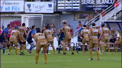 Castres-Oyonnax: Essai Rory Kockott (CAS) - J6 - Saison 2014/2015