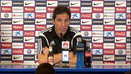 Berizzo: "Nos vamos satisfechos con el resultado, no tanto con la actuación"