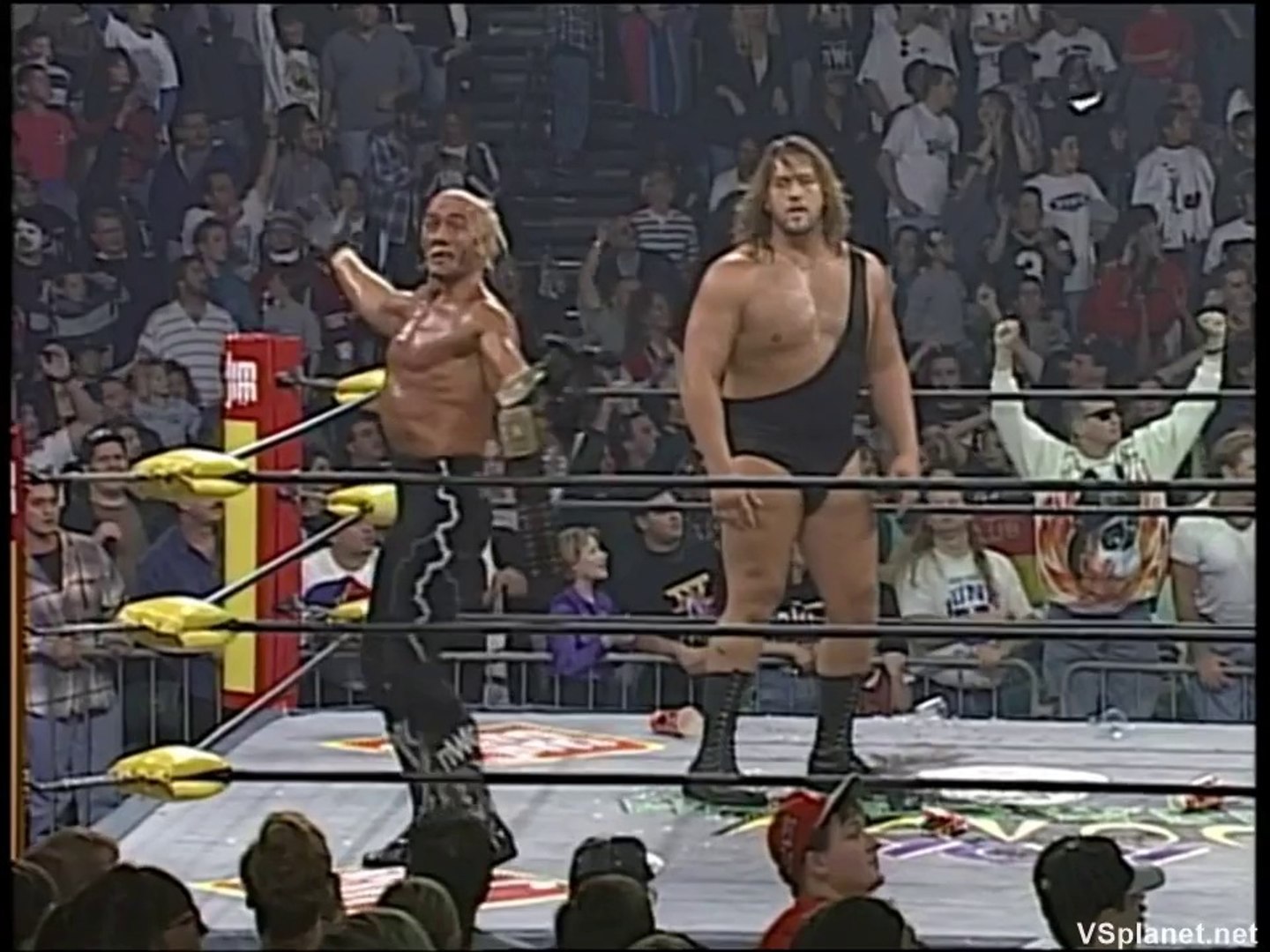⁣WCW Halloween Havoc 1996 ending