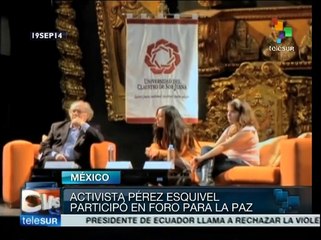 Llama el Nobel Pérez Esquivel a contener el intervencionismo de EEUU