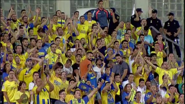 2ª División 2014-2015 - 05ª Jornada - UD Las Palmas vs AD Alcorcón (4-1) NAUZET ALEMÁN, SERGIO ARAUJO (2) y MOMO