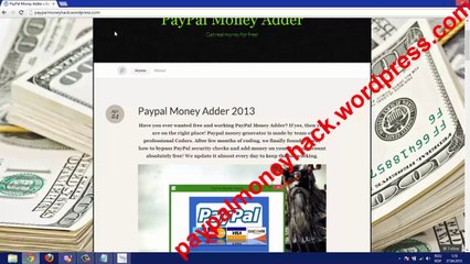 PayPal Money Adder