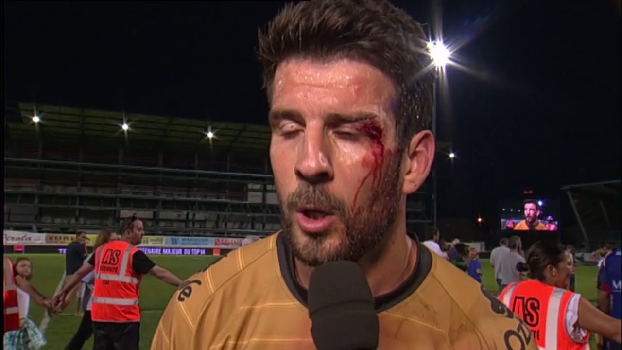 Castres-Oyonnax: Interview Régis Lespinas (OYO) - J6 - Saison 2014/2015