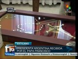 El papa Francisco, interesado en problemas de la deuda agentina