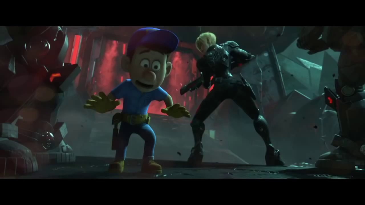 Wreck It Ralph Clip _ the sexy Sergeant Calhoun - video Dailymotion