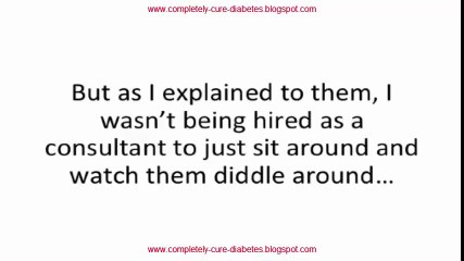 Completely And Permanently Cure Diabetes