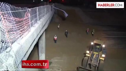 Tem Otoyolunda İki Köprü Havaya Uçuruldu