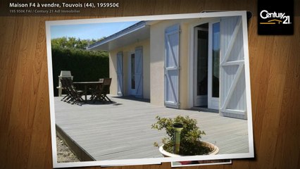 Maison F4 à vendre, Touvois (44), 195950€