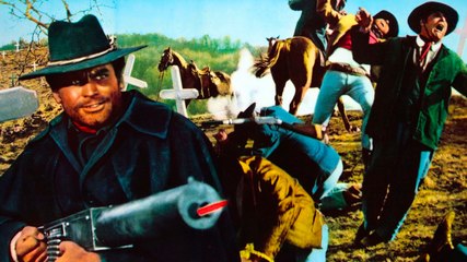 On Your Knees Django  (1968) Robert Woods, Lucienne Bridou.  Spaghetti Western