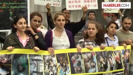 New York'ta Işid Protestosu