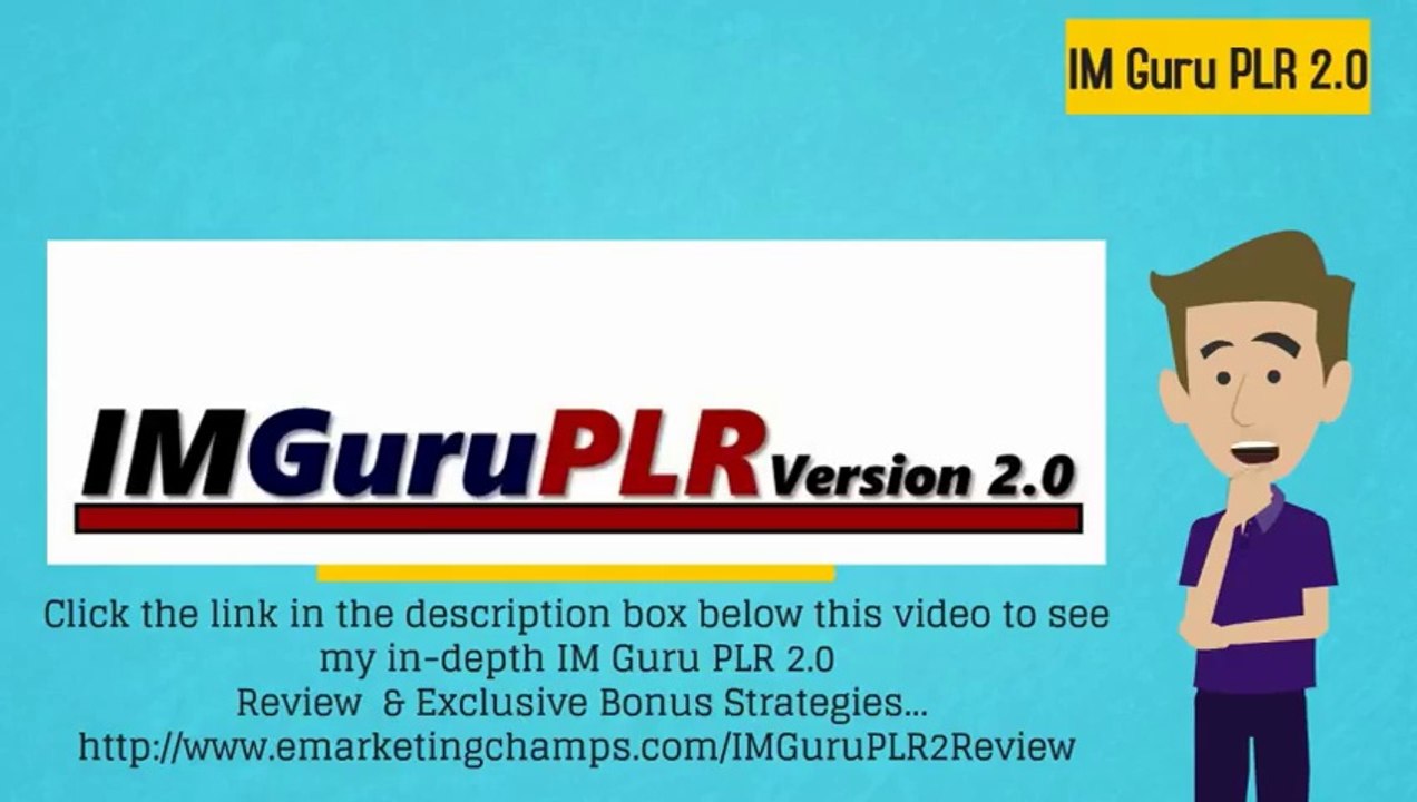 [IM Guru PLR Review] Honest Review & Bonus Strategies