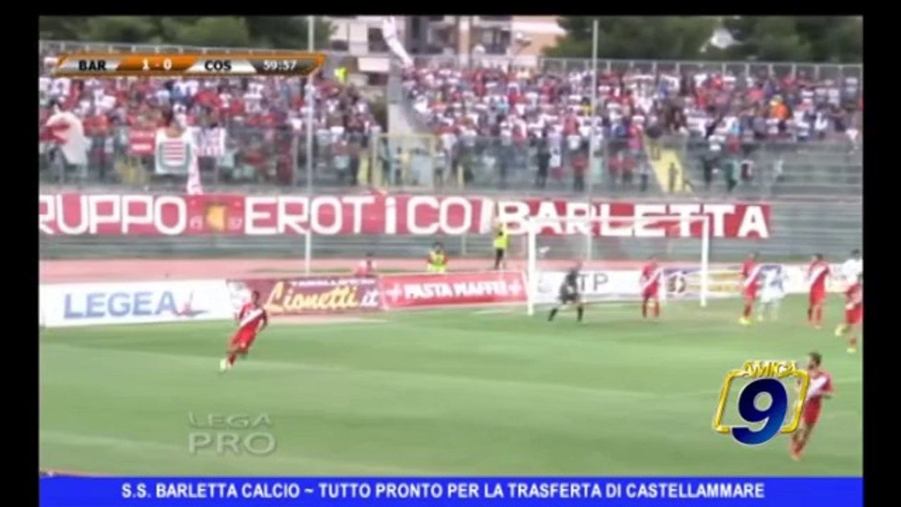 LEGA PRO | Barletta Calcio tutto pronto per Castellammare