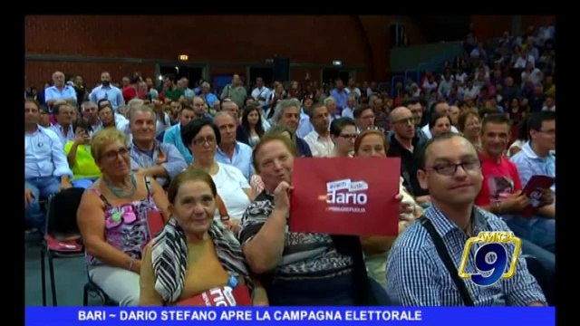 BARI | Dario Stefàno apre la campagna elettorale