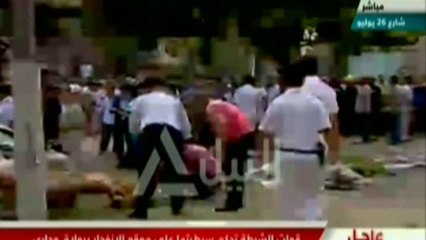 انفجار بالقرب من وزارة الخارجية المصرية