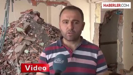 Hapis Cezası Alınca Evini Kendi Elleri ile Yıktı