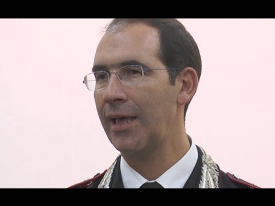 Napoli - Il saluto alla città del colonnello Minicucci (20.09.14)
