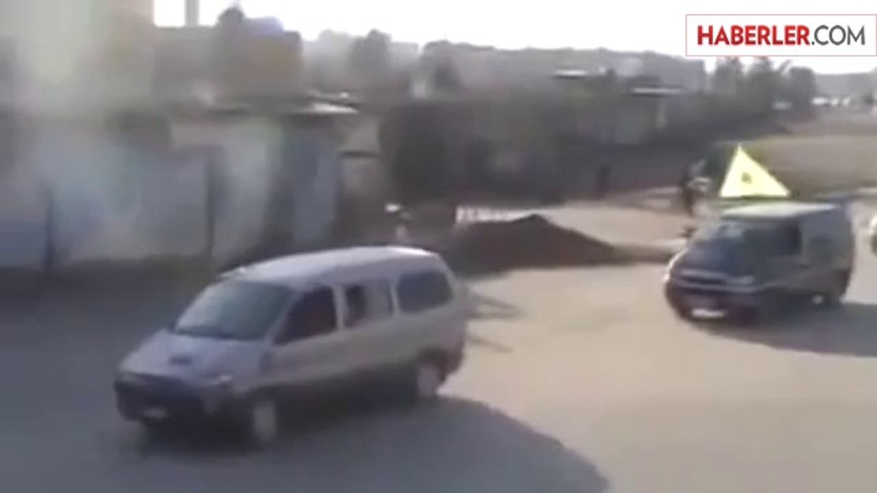 IŞİD'le çatışmaya giden PKK konvoyu!