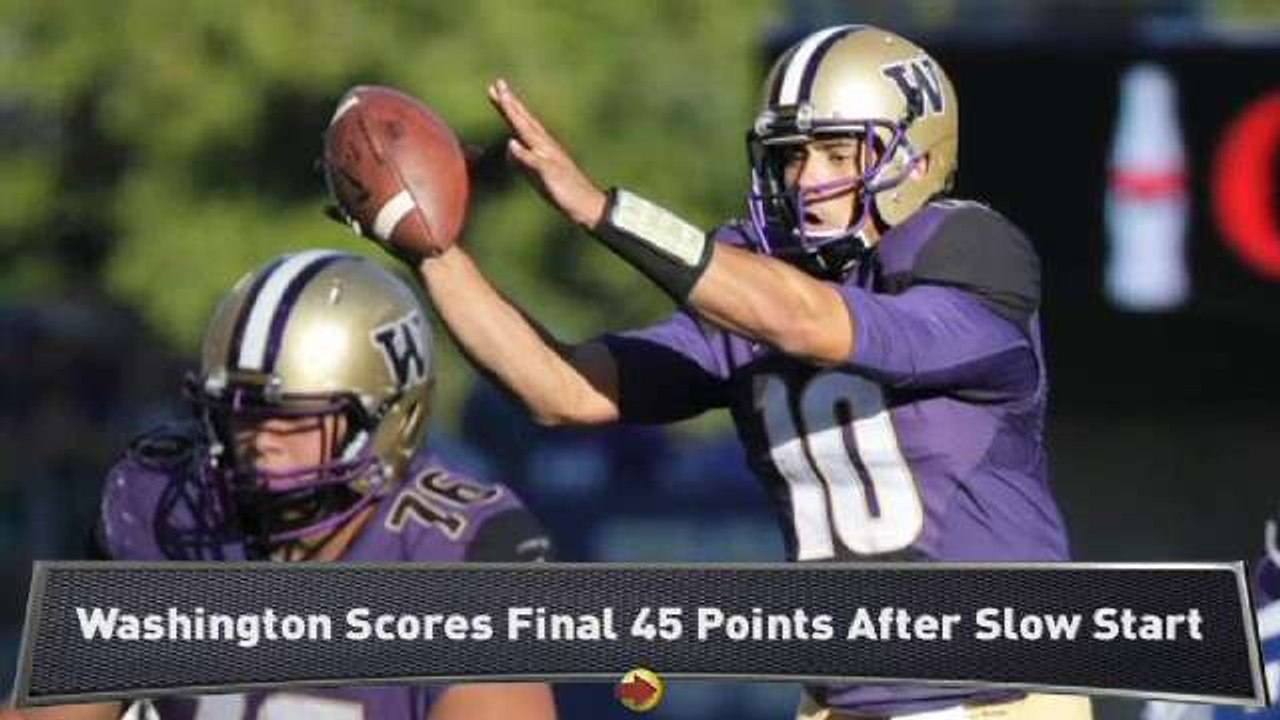 Jude: Huskies Rebound From Slow Start