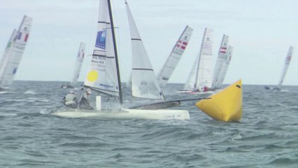 Victoire Besson Riou Nacra 17 ISAF Worlds Santander