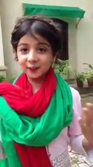 A Cute girl educating Pakistani Why Should We raise slogan GO NAWAZ GO