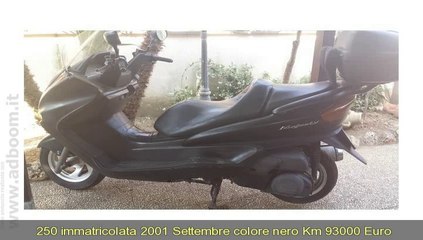 ROMA, LADISPOLI   YAMAHA  MAJESTY TIPO VEICOLO SCOOTER CC 250