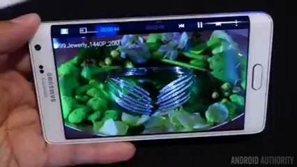 Galaxy Note Edge introduction video