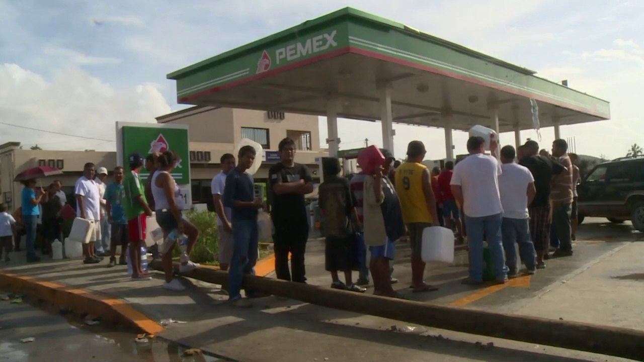 Mexique: dégâts à Los Cabos après l'ouragan Odile